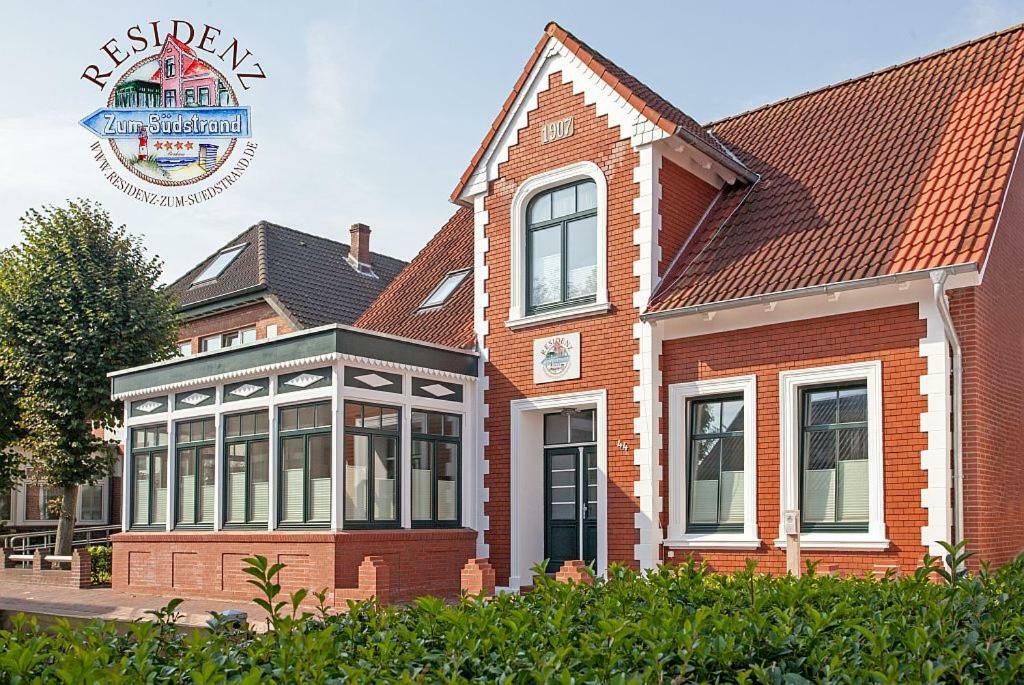 Residenz Zum Suedstrand/Levke Borkum Exterior foto